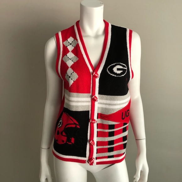 uga sweater vest